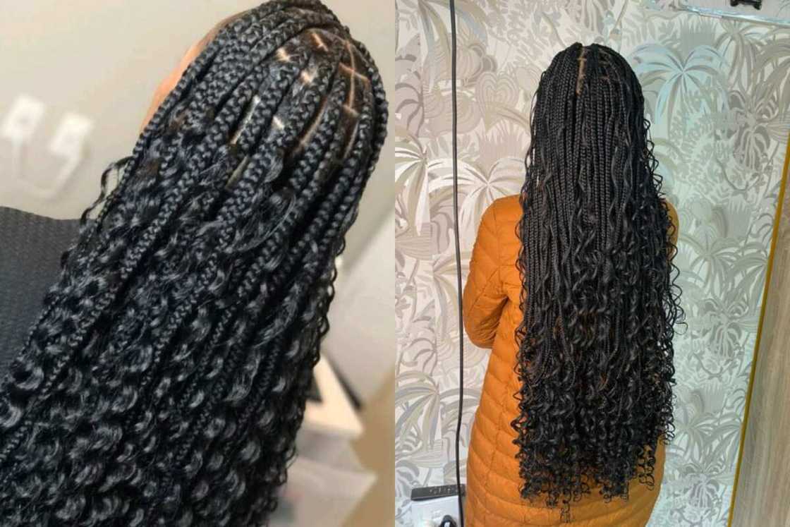 goddess knotless braids goddess knotless braids