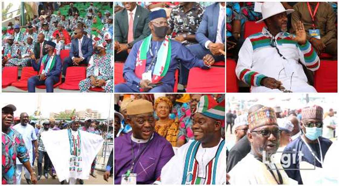 APC governors, bigwigs at Eagle Square APC governors, bigwigs at Eagle Square