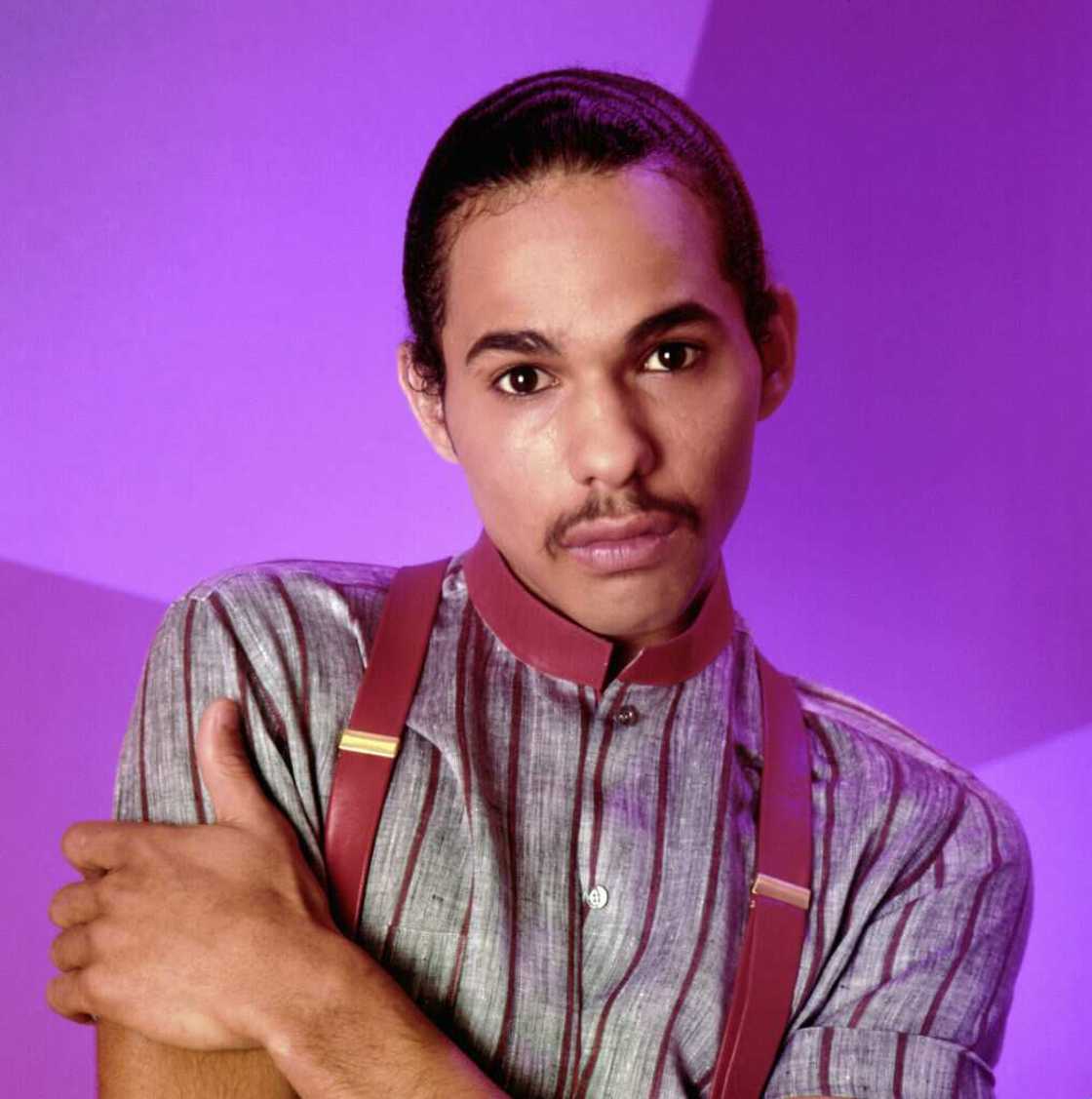 Singer James DeBarge photo from 1983 in LA