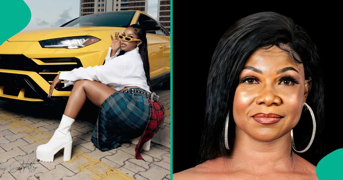 Tacha replies a fan who called her hard work grace.