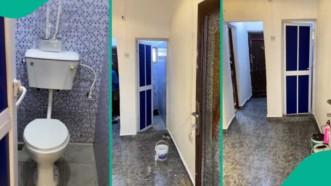 Lady shows netizens her new apartment. Lady shows netizens her new apartment.