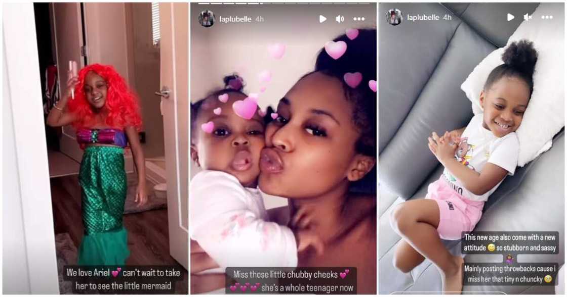 Davido's baby mama celebrates daughter Hailey's 6th birthday.