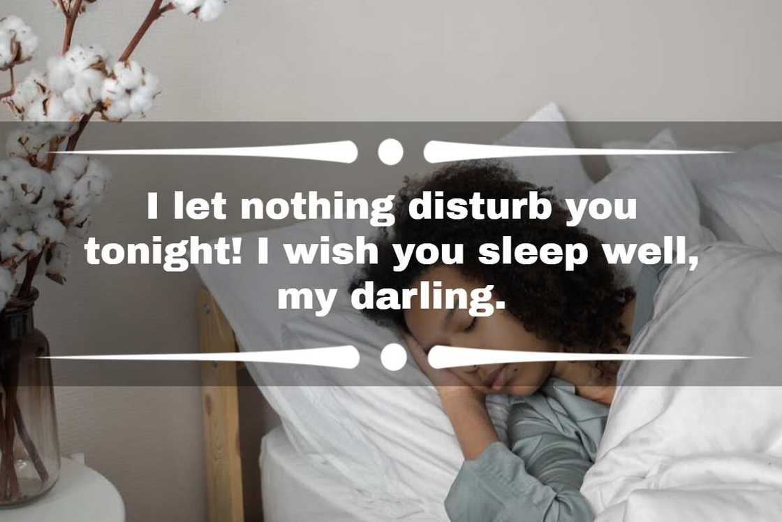 Good night love message for her Good night love message for her
