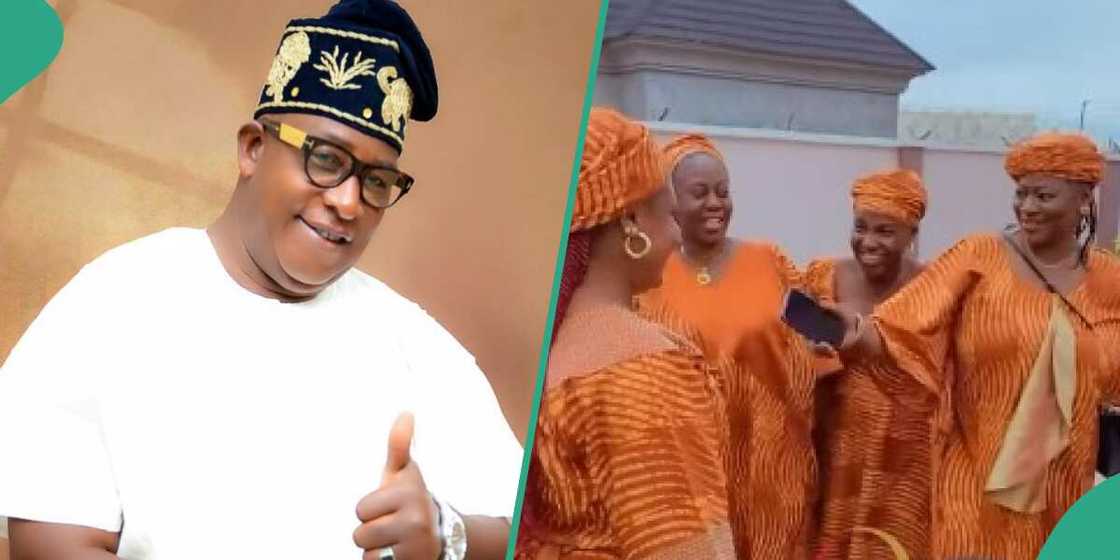 Oga Bello and daughters-in-law Oga Bello and daughters-in-law
