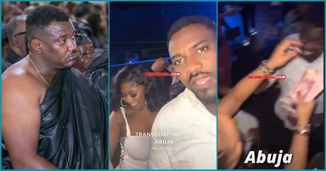 Dumelo in nightclub with Salma Dumelo in nightclub with Salma