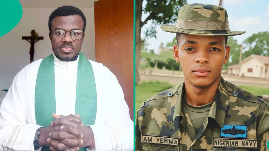 Catholic priest shares implication of naval officer's action as he praises him