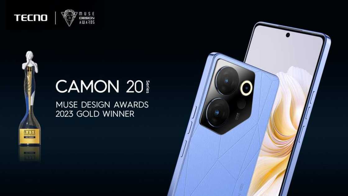 TECNO’s Latest Innovation Camon 20 Series Wins Muse Design Awards 2023