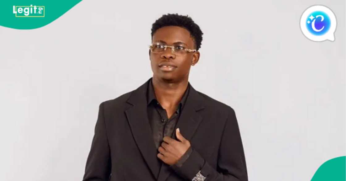 Nigerian mum celebrates her son on his graduation day. Nigerian mum celebrates her son on his graduation day.