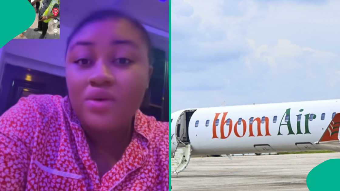 Lady says Ibom Air should have treated passenger calmly.