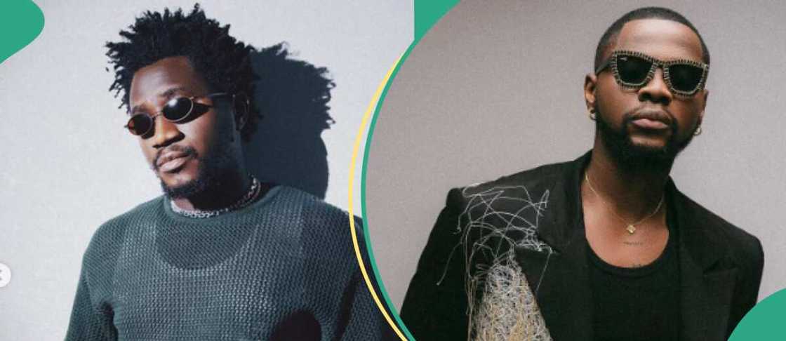 Nasboi thanks Kizz Daniel after opening UK concert for him. Nasboi thanks Kizz Daniel after opening UK concert for him.