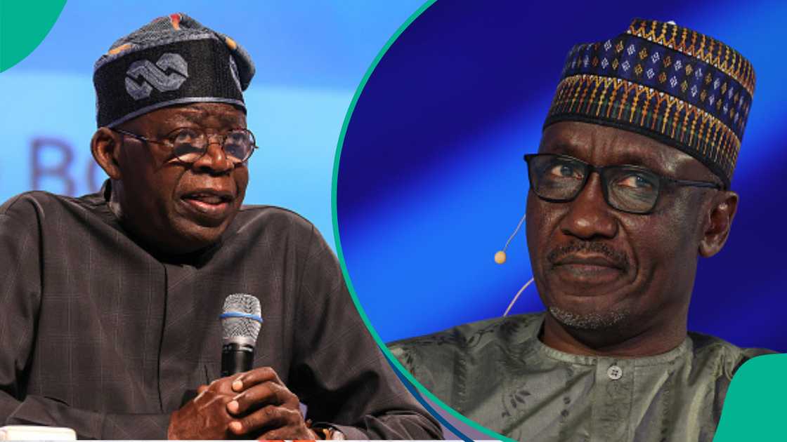 Tinubu and Mele Kyari/NNPCL