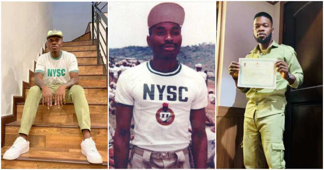 Celebs spotted in their NYSC throwback photos Celebs spotted in their NYSC throwback photos