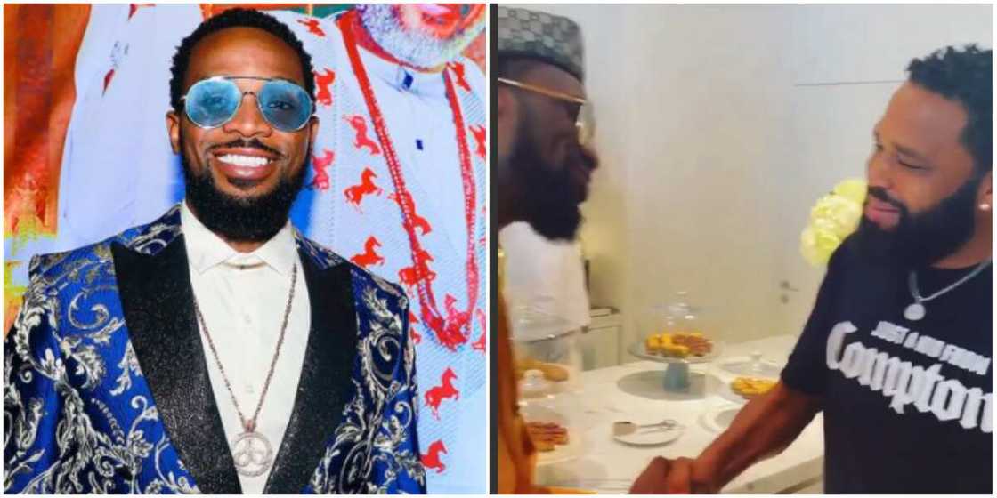 D'Banj and Anthony Anderson D'Banj and Anthony Anderson