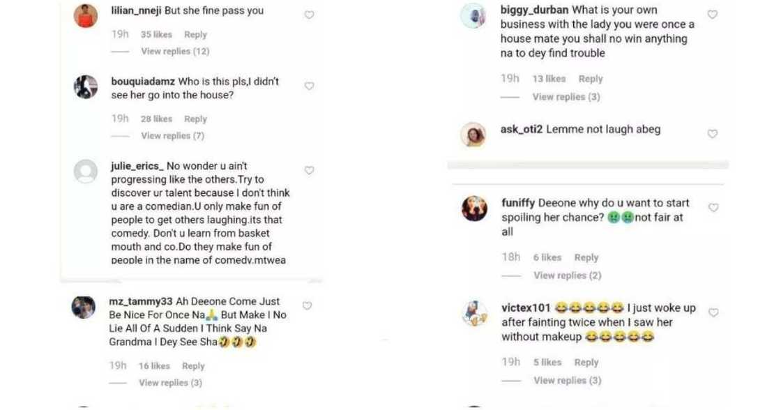 BBNaija 2019: Isilomo trends after she was spotted without her makeup and wig BBNaija 2019: Isilomo trends after she was spotted without her makeup and wig