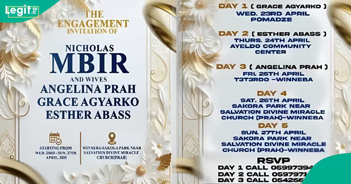 A choirmaster got people talking after marrying three members of his choir at once A choirmaster got people talking after marrying three members of his choir at once