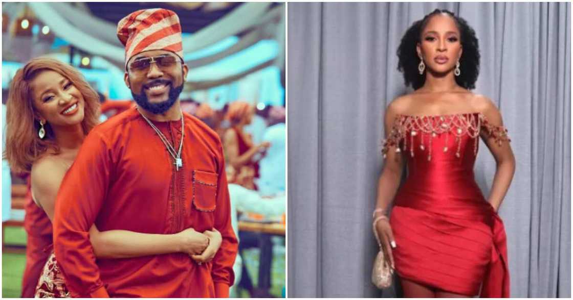 Nigerian celebrities Banky W and Adesua