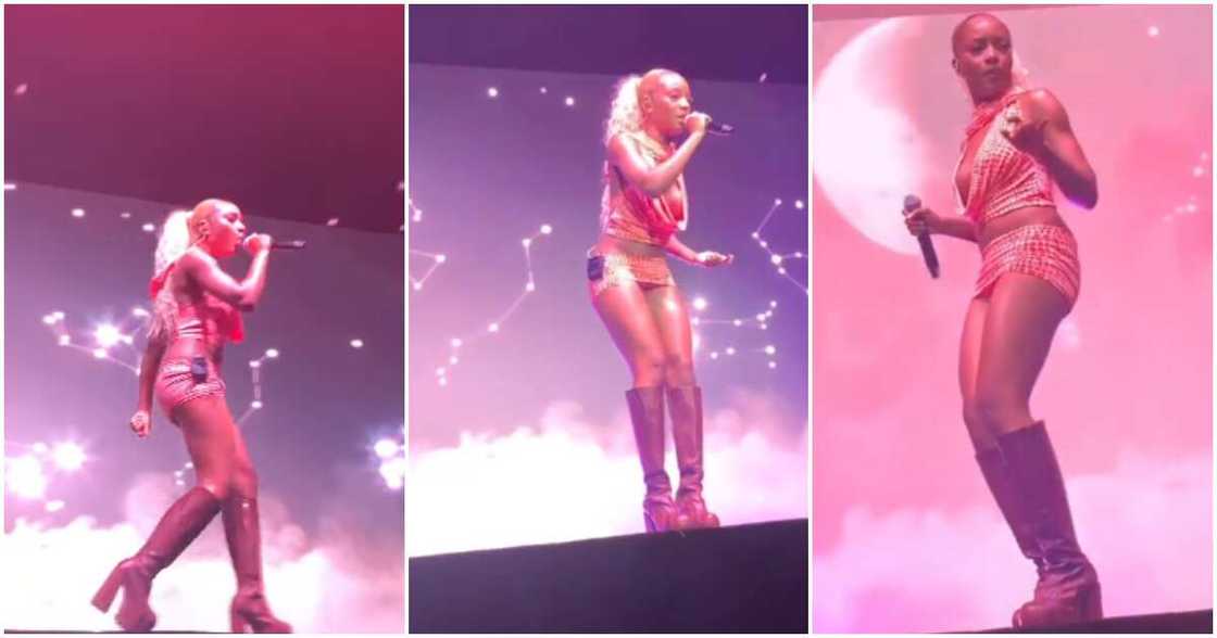 Ayra Starr's skimpy outfit at Meta concert. Ayra Starr's skimpy outfit at Meta concert.