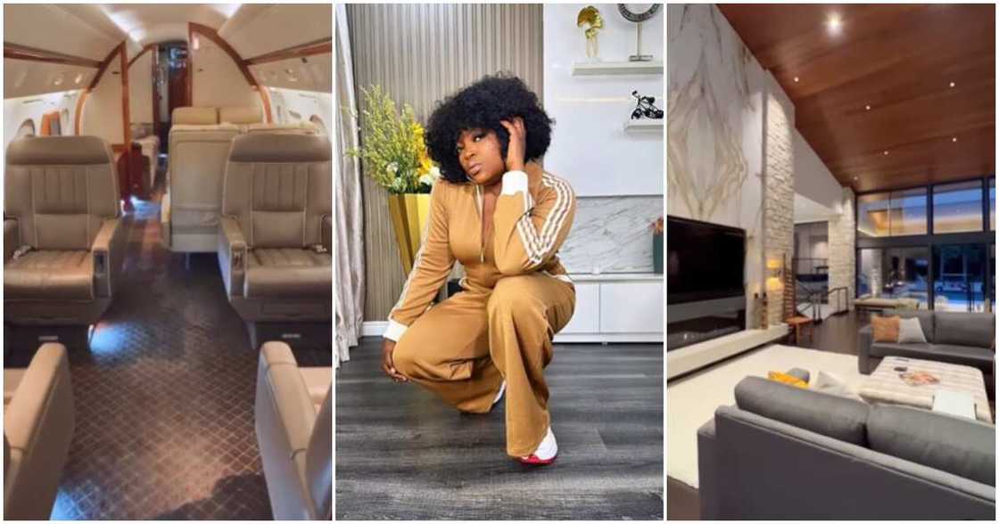 Photos of Funke Akindele and her imagined new house