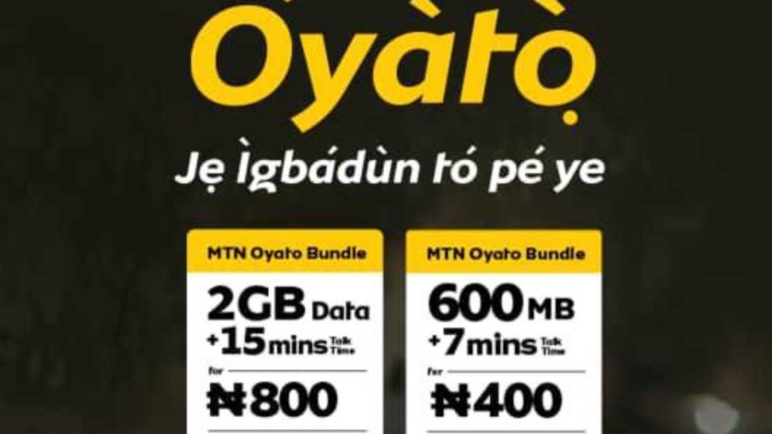 MTN Oyato bundles