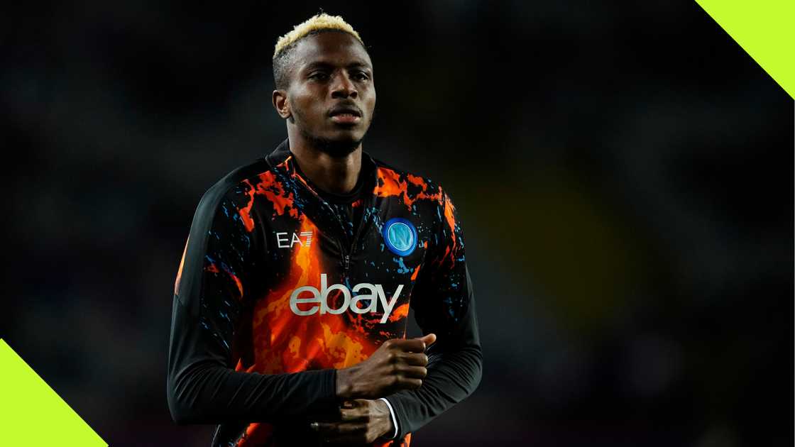 Napoli's Victor Osimhen is set to leave the Italian Serie A club. Napoli's Victor Osimhen is set to leave the Italian Serie A club.