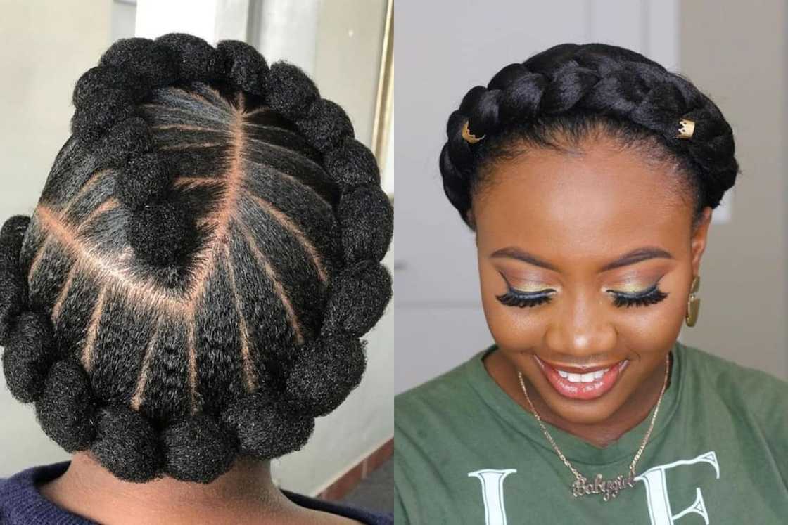 Gel-crowned style Gel-crowned style