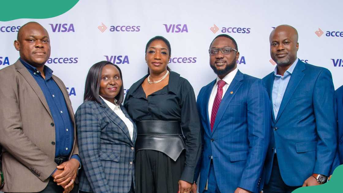 Access Bank staff members during an event. Access Bank staff members during an event.
