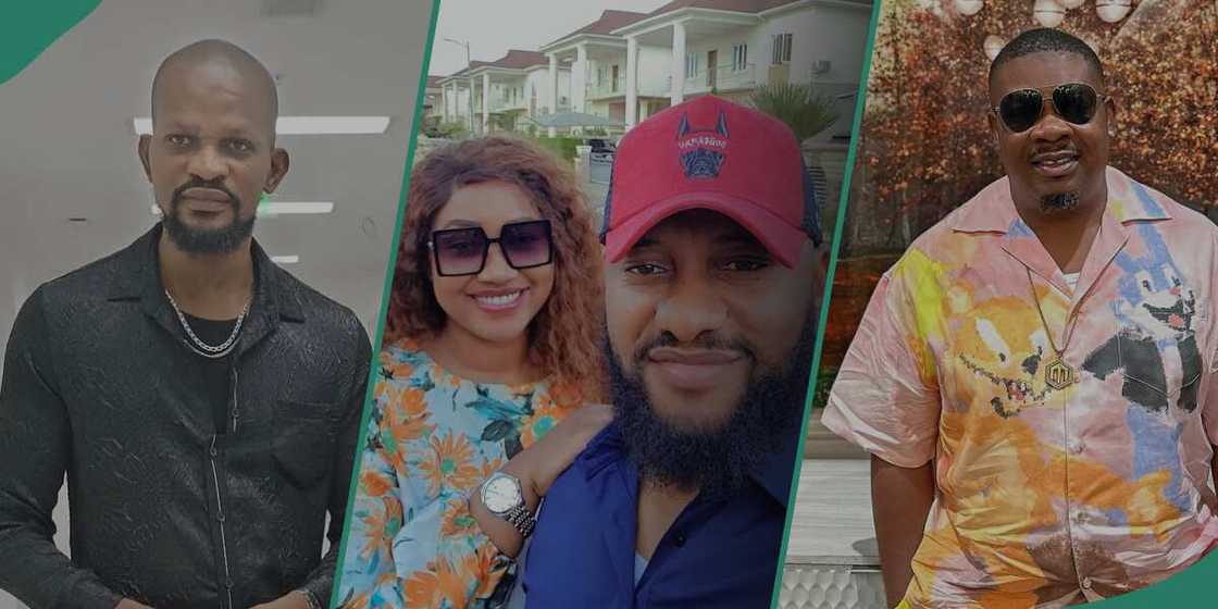 Uche Maduagwu blasts Don Jazzy over post on Yul and Judy Edochie. Uche Maduagwu blasts Don Jazzy over post on Yul and Judy Edochie.