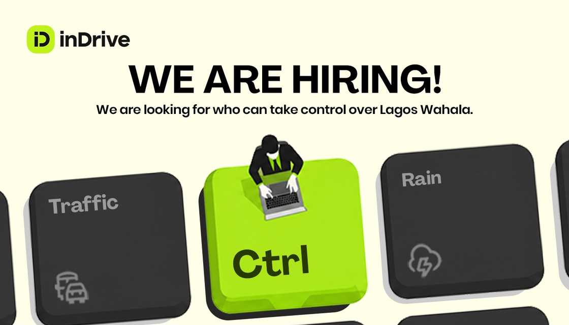 Chief Wahala Officer - inDrive Opens Applications for New Role in Lagos