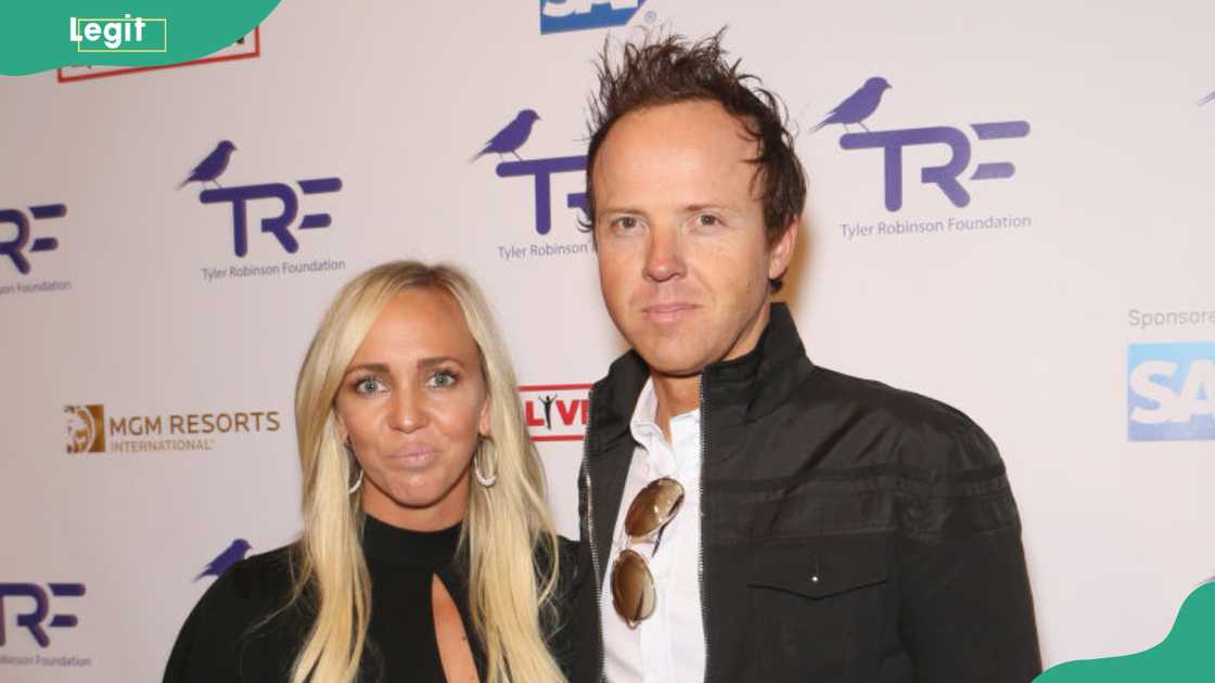 Ashley Smith and Ryan Smith at Caesars Palace