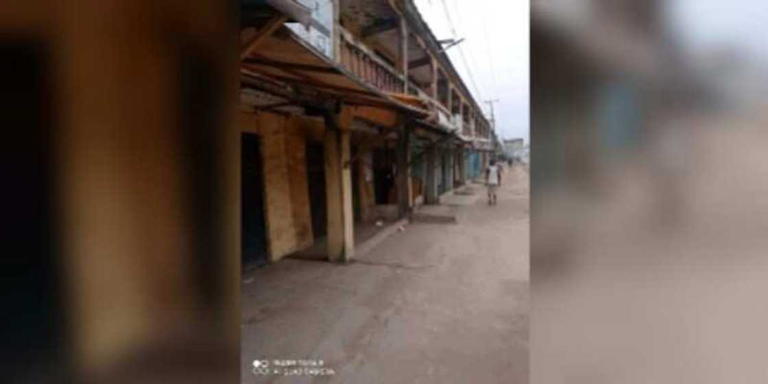 Yan kaduwa sun dakatar da hada-hada a Aba Yan kaduwa sun dakatar da hada-hada a Aba