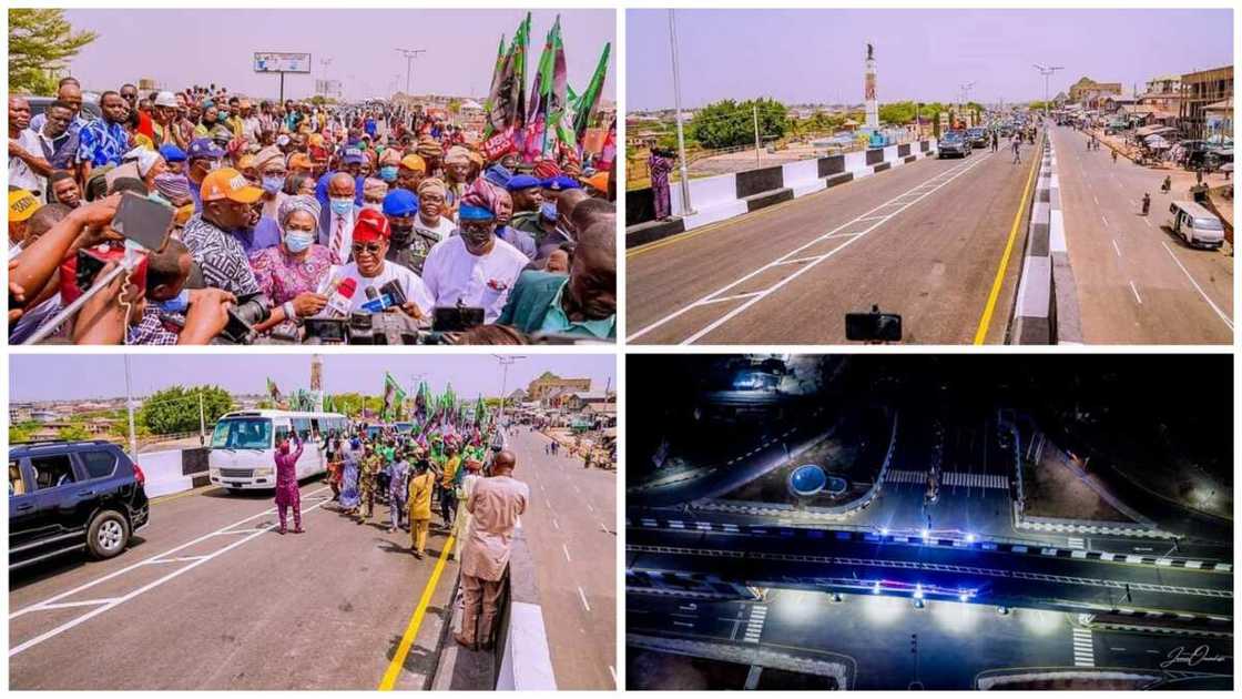 Nigerian Governor Opens N 2.7bn Flyover for Public Use, Stirs Reactions Nigerian Governor Opens N 2.7bn Flyover for Public Use, Stirs Reactions
