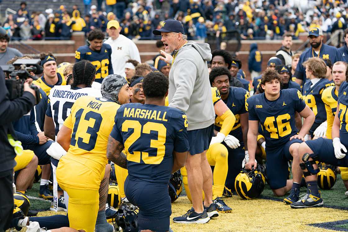 Michigan Wolverines at Michigan Stadium on April 18, 2026 Michigan Wolverines at Michigan Stadium on April 18, 2026