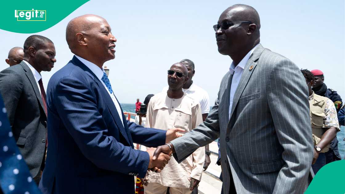 Patrice Motsepe, CAF, Senegal, Goree Island, Dakar.