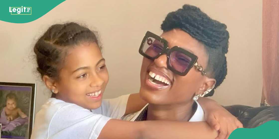 Ufuoma McDermott prays for her daughter