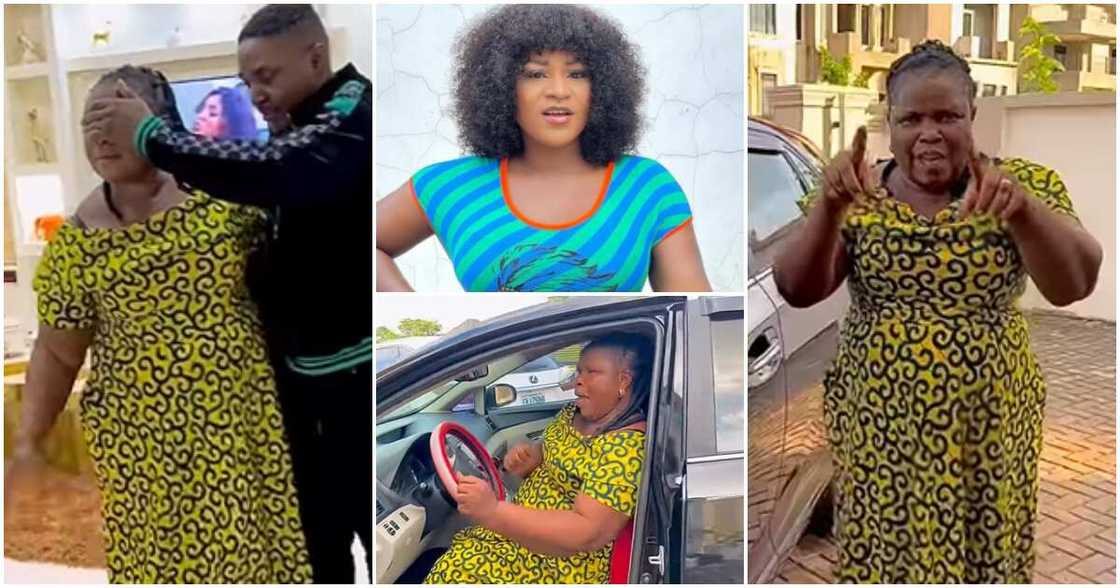 Nollywood actress Destiny Etiko and her mum Nollywood actress Destiny Etiko and her mum