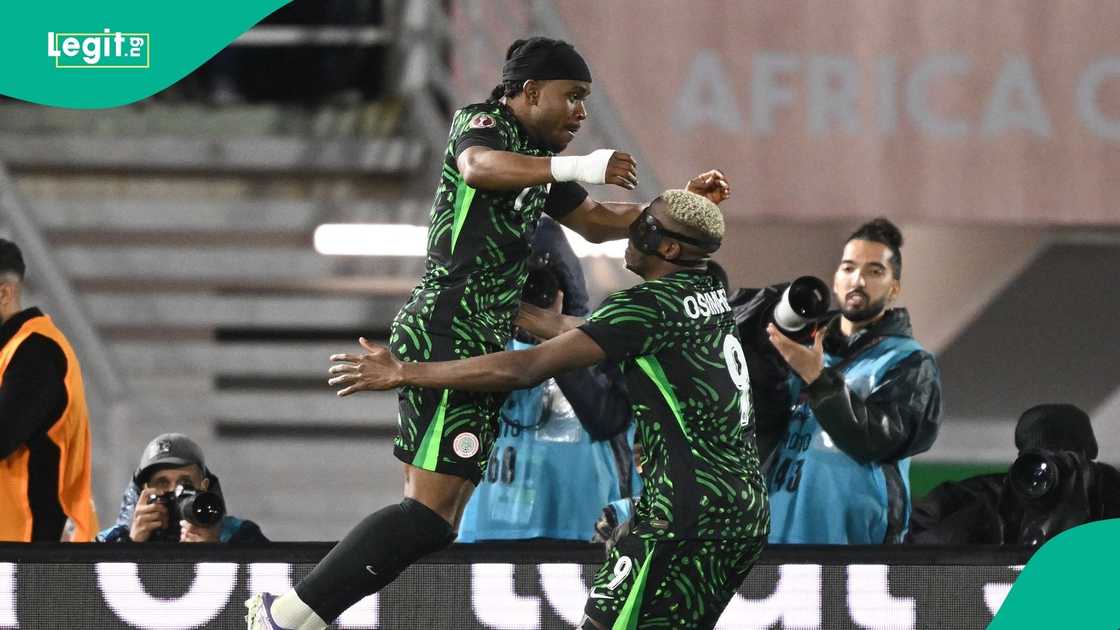 Ademola Lookman, Victor Osimhen, Super Eagles, Nigeria, 2025 AFCON, Football. Ademola Lookman, Victor Osimhen, Super Eagles, Nigeria, 2025 AFCON, Football.