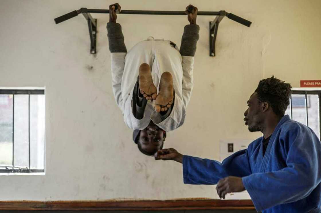 Having a foreign coach like Rudolph Ngala helps people see refugees as someone who brings skills to the country Having a foreign coach like Rudolph Ngala helps people see refugees as someone who brings skills to the country