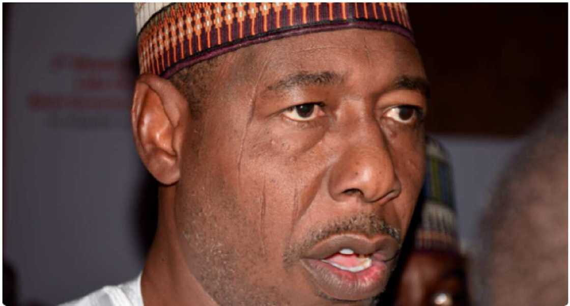 Gwamnan Borno Babagana Zulum Gwamnan Borno Babagana Zulum