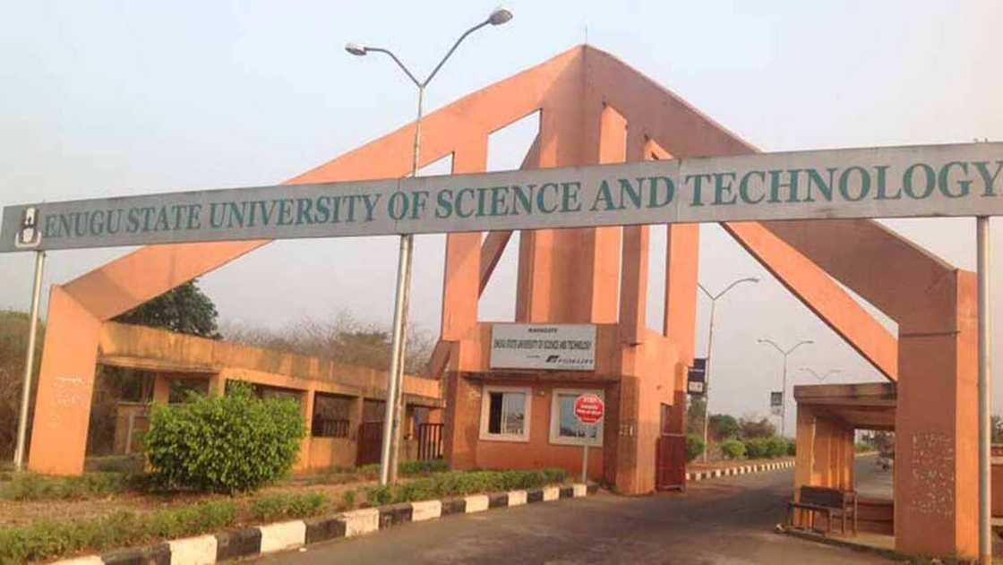 Enugu State University of Science and Technology Enugu State University of Science and Technology