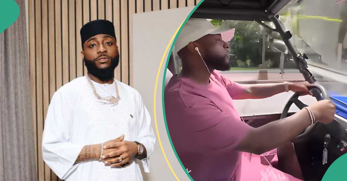 Davido driving in Puerto Rico Davido driving in Puerto Rico