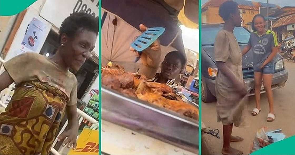 Lady shows concern for mentally challenged friend Lady shows concern for mentally challenged friend