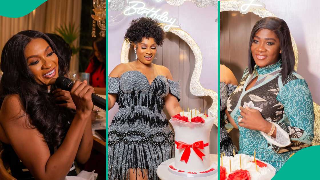 Junior Pope's widow Odonwodo Jennifer marks birthday in style. Junior Pope's widow Odonwodo Jennifer marks birthday in style.