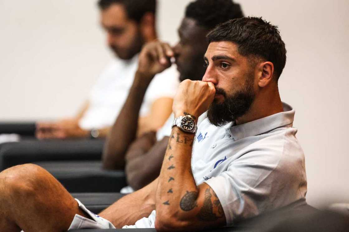 Samuel GIGOT de l'OM.
Photo : Johnny Fidelin/Icon Sport via Getty Images Samuel GIGOT de l'OM.
Photo : Johnny Fidelin/Icon Sport via Getty Images