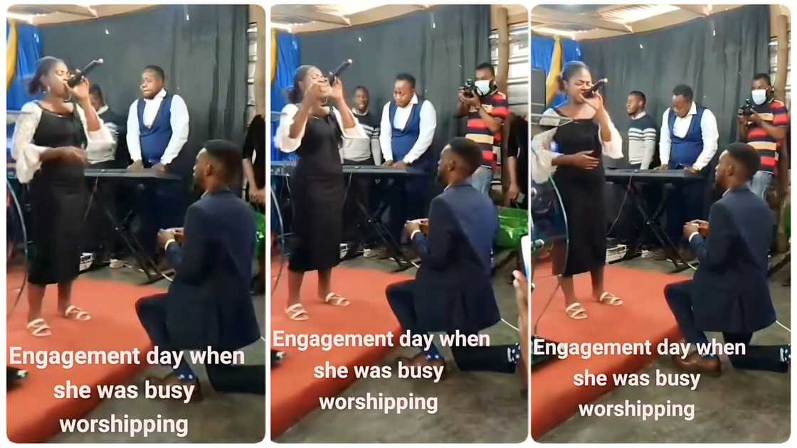 Photo of lady in church and hubby Photo of lady in church and hubby