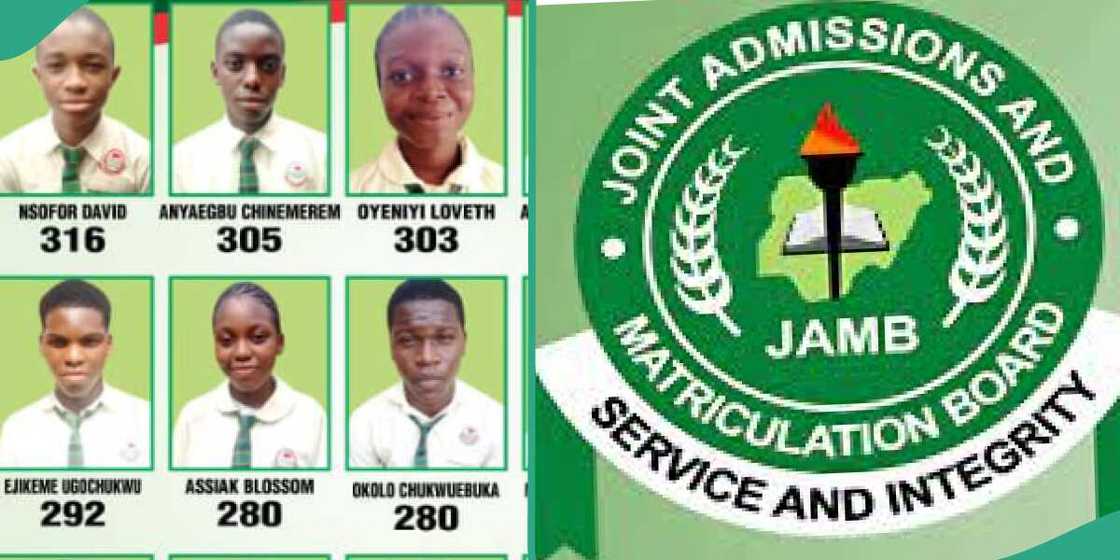 Teacher shares JAMB results of his students. Teacher shares JAMB results of his students.