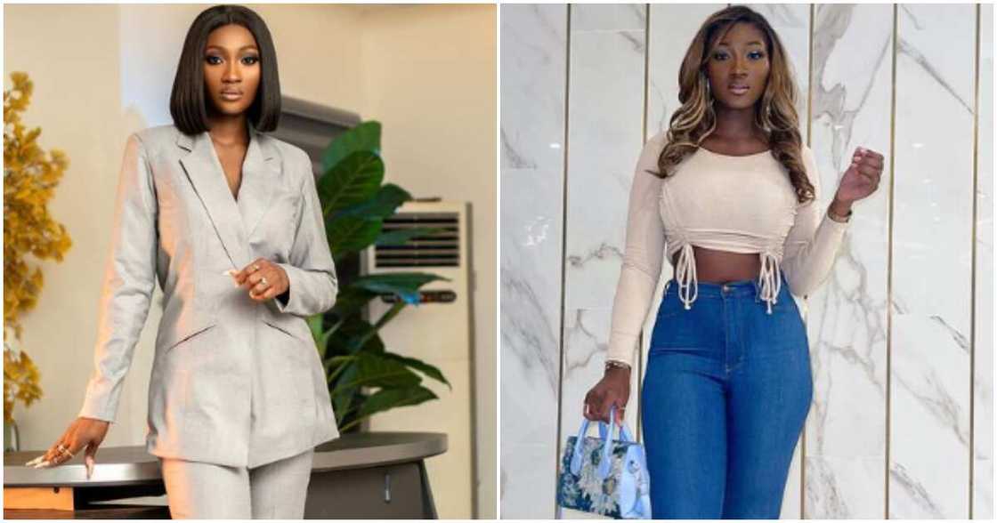 Omotola Jalade's daughter Meraiah Omotola Jalade's daughter Meraiah