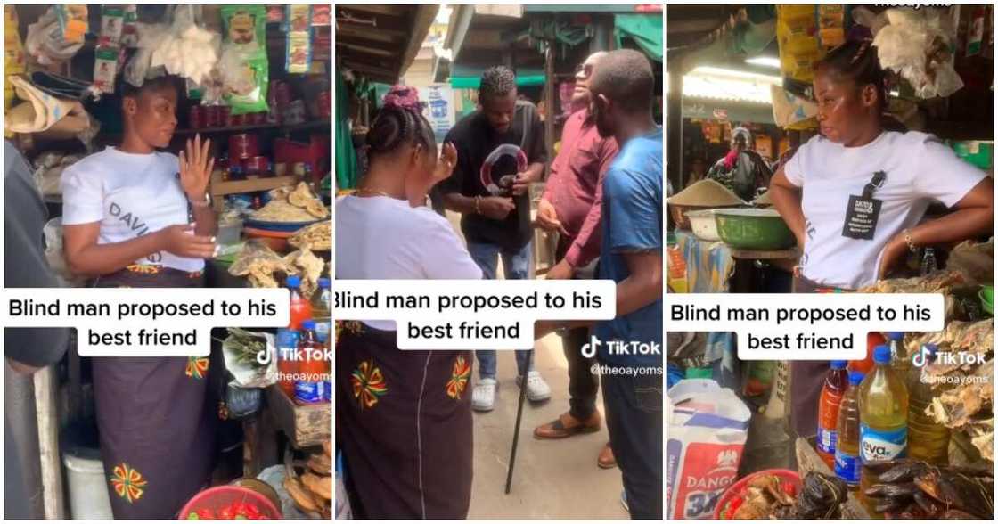 Juliet, Obinna, proposal, blind male bestie Juliet, Obinna, proposal, blind male bestie