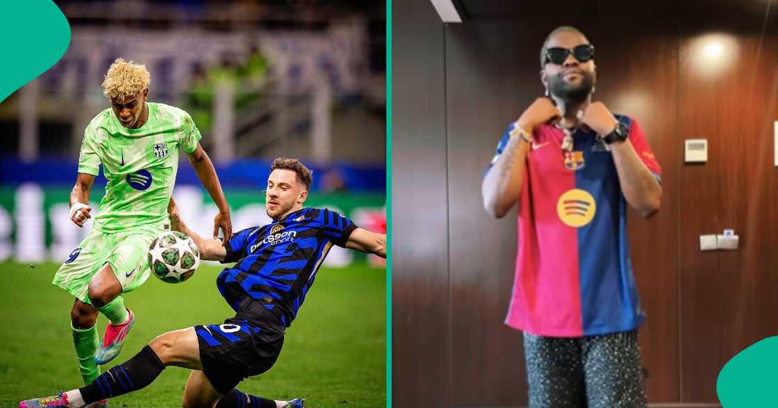 Skales gets dragged online over his tweet about Barca. Skales gets dragged online over his tweet about Barca.