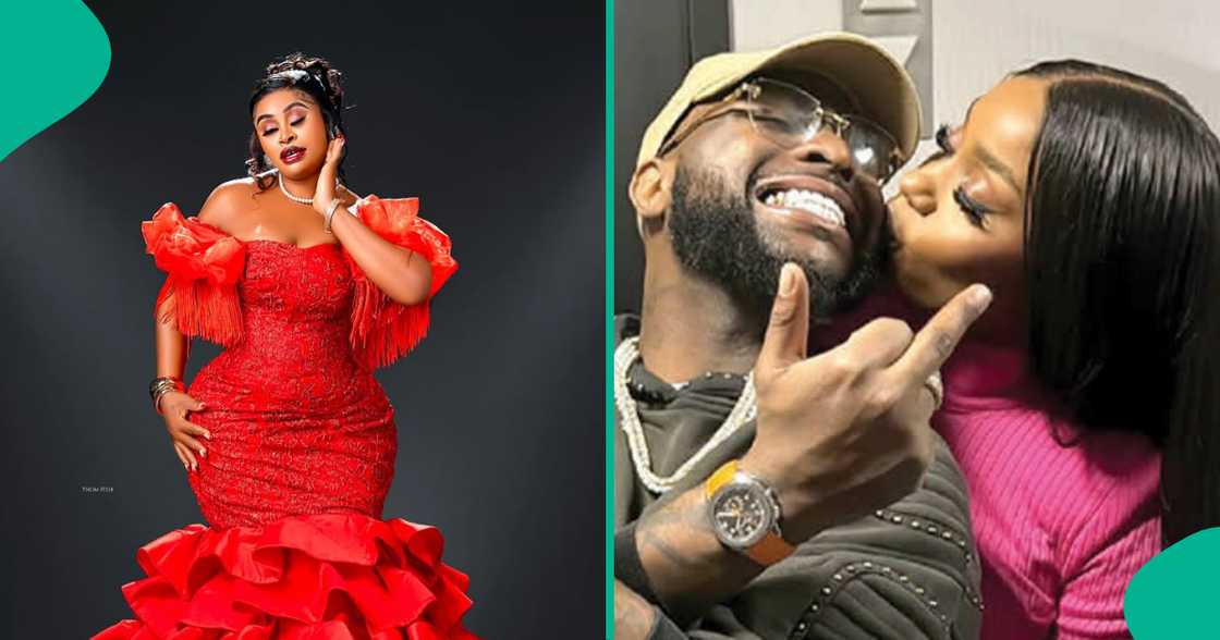 Sarah Martins apologises to Davido. Sarah Martins apologises to Davido.
