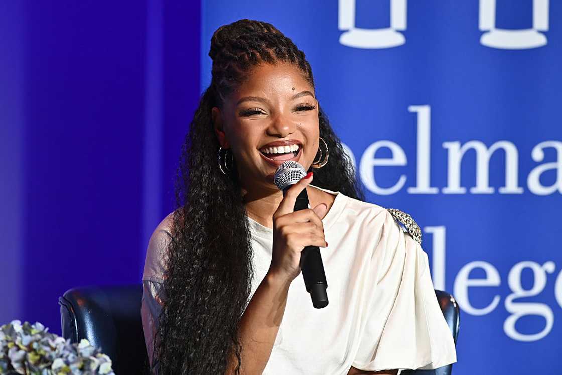Halle Bailey at Spelman College Halle Bailey at Spelman College